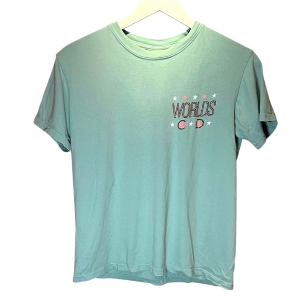 Varsity Spirit Girl’s Cheerleading Cheer and Dance Worlds T Shirt Youth Large